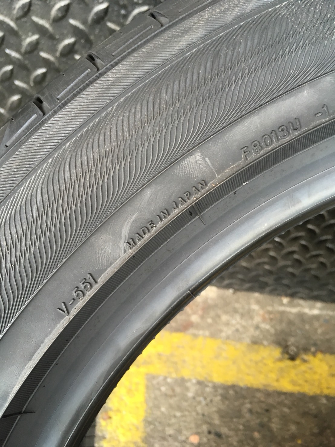 YOKOHAMA ADVAN dB decibel V551 215-50-17 เส้น 4500 ปกติ 6500 ปี18