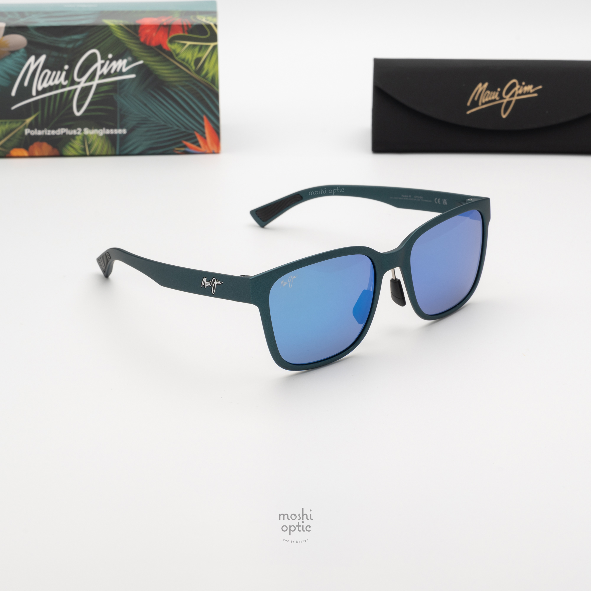 แว่นกันแดด Maui Jim PAULELE MJ H660 03 Blue Hawaii