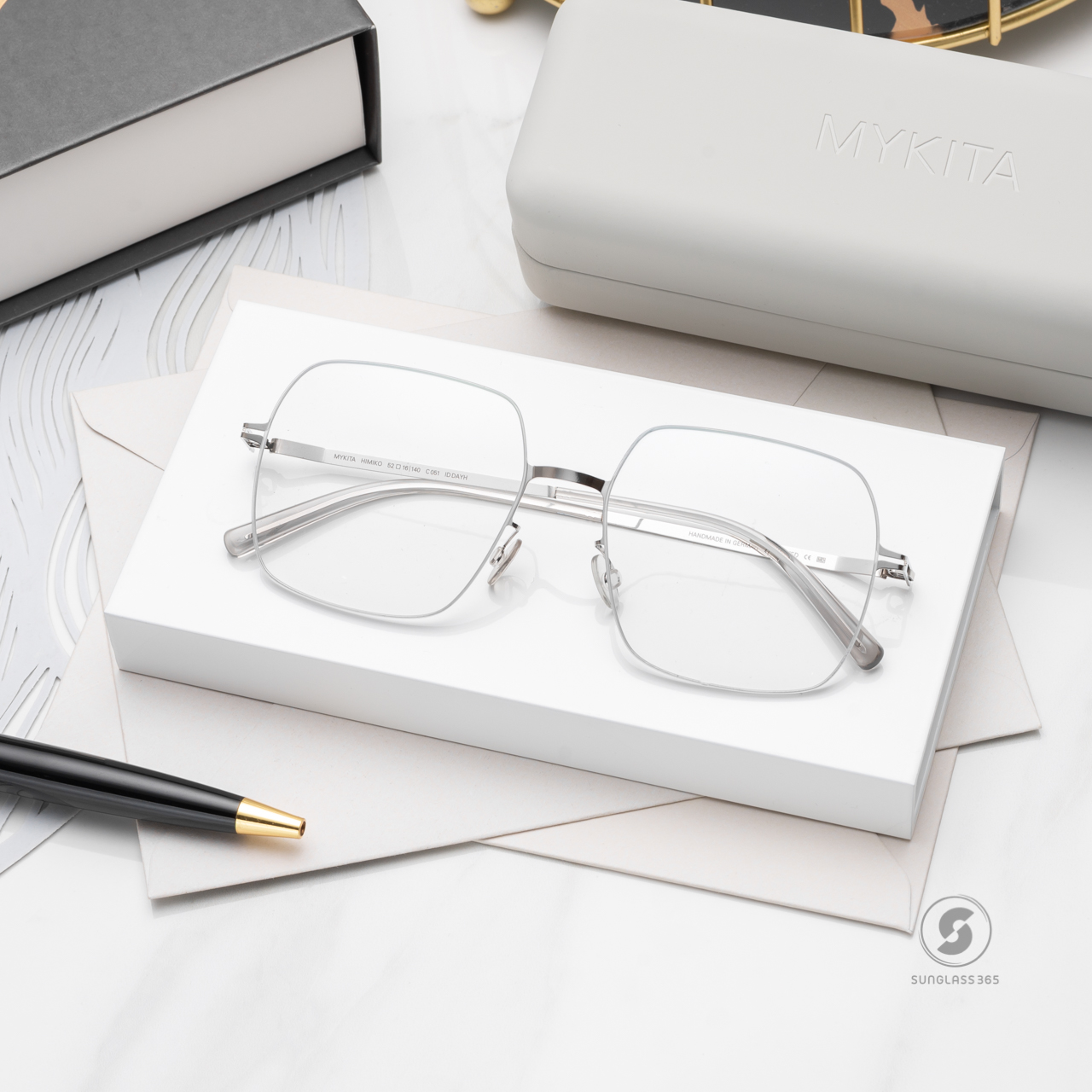 แว่นสายตา MYKITA HIMIKO Shiny Silver