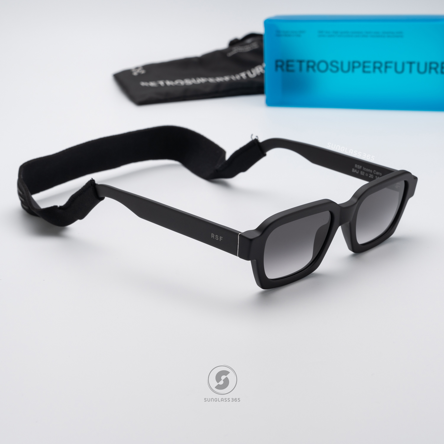 แว่นกันแดด SUPER SP BAJ Caro Limited Edition Black P04