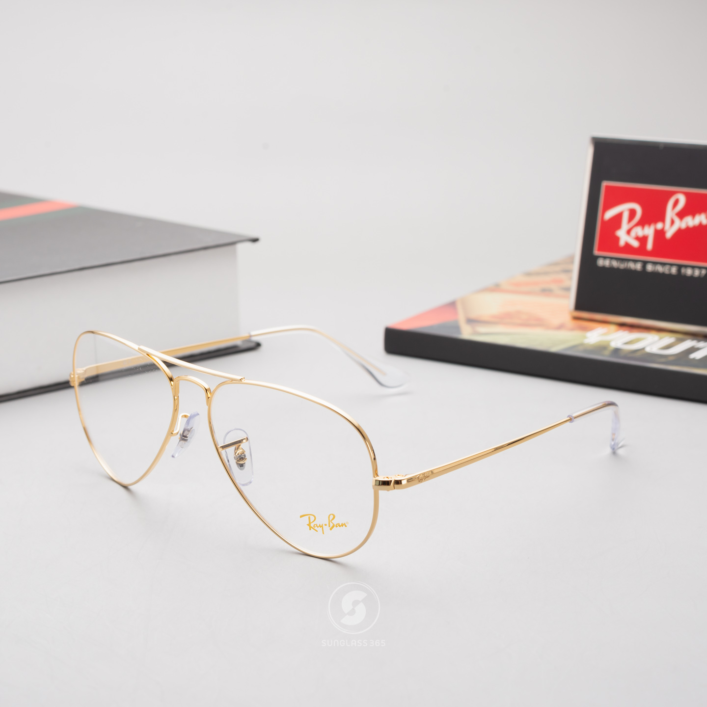 Ray-Ban RX6489 AVIATOR 3086 Legend Gold