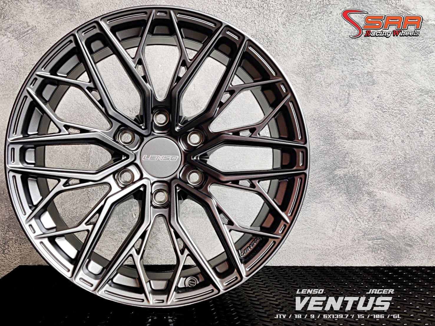 LENSO : JAGER VENTUS 18X9 6X139.7 15 กันด้าน