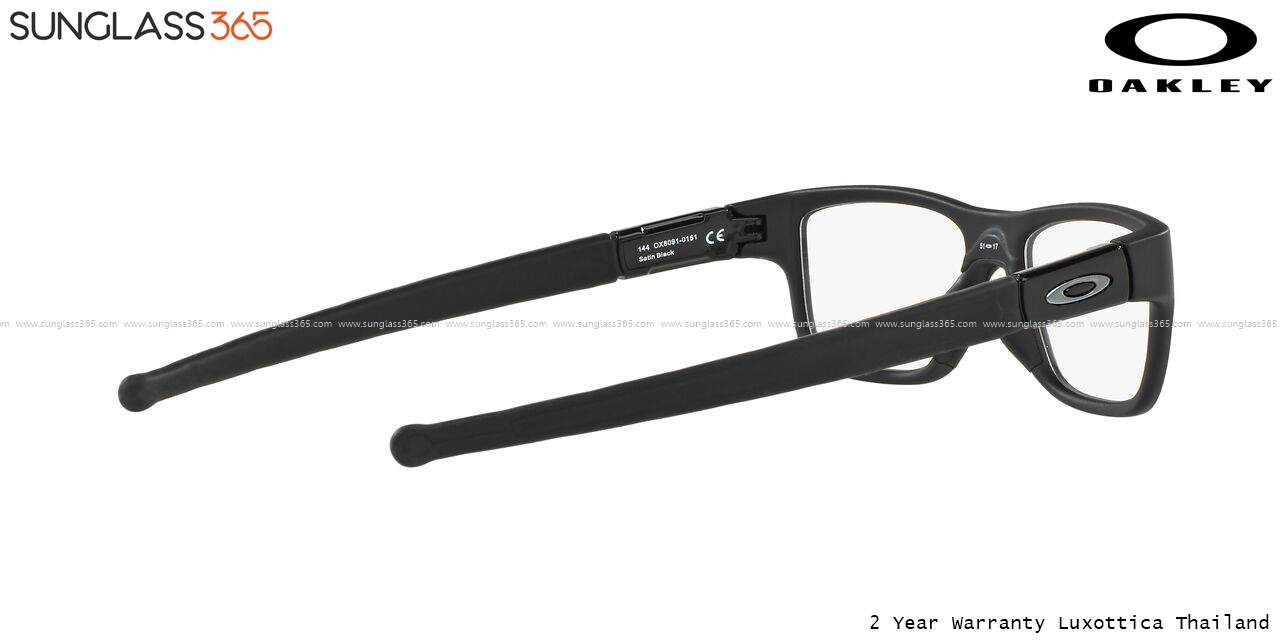 Oakley OX8091-01 SATIN BLACK Clear