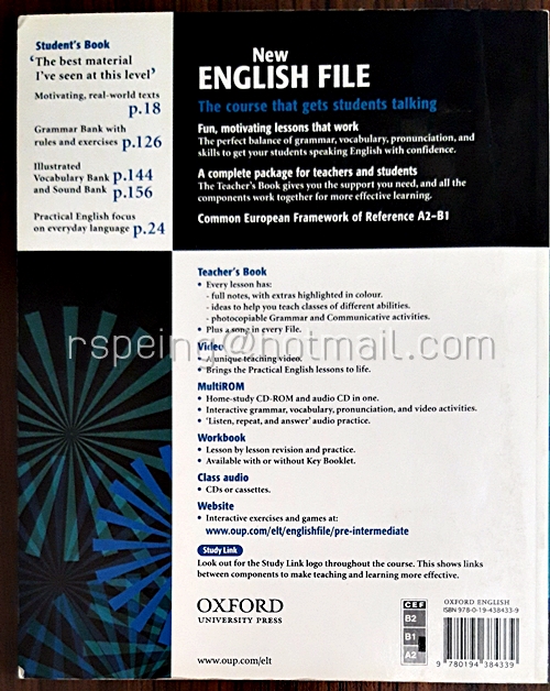 New English File (Pre-intermediate Student's Book)