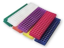 Microtube rack 80 ช่อง PP