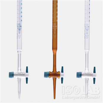 BURETTE - DIN "A/H" - PFE STOPCOCK