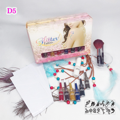 DIY เพ้นท์กากเพชร กลิตเตอร์ glittertattoo เพ้นท์หน้ากากเพชร ปาร์ตี้ D5