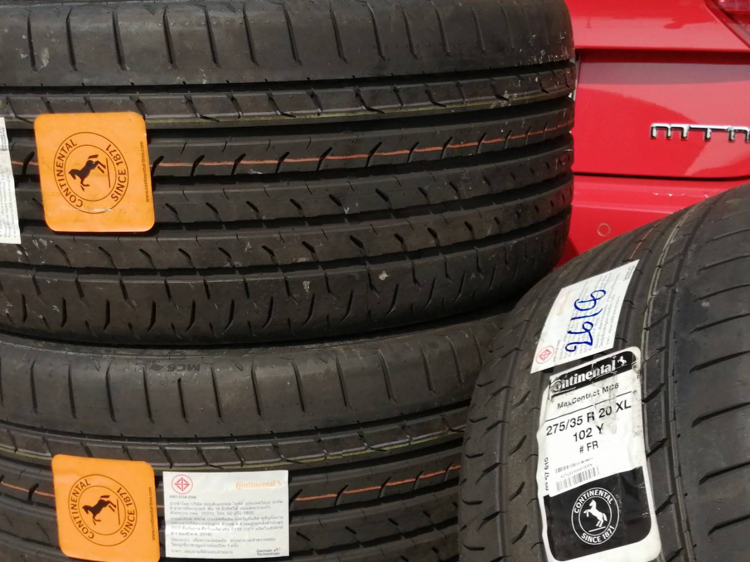 CONTINENTAL MC6 275/35-20 ปี18 ราคาลดพิเศษ