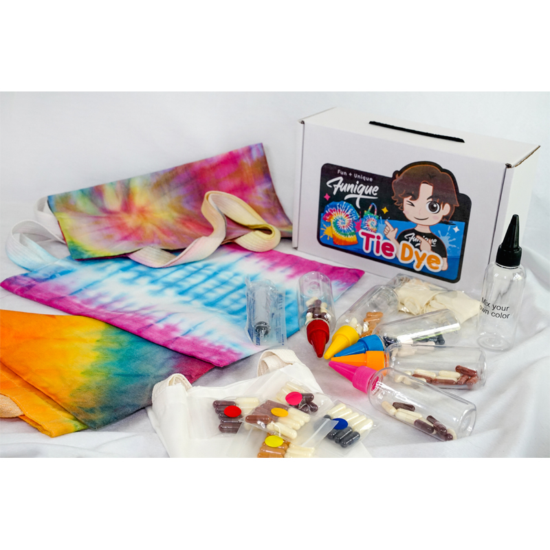 ชุดสีมัดย้อมแคปซูล Tie Dye สะดวก ท้าทาย จิตนาการ ใช้งานได้จริง
