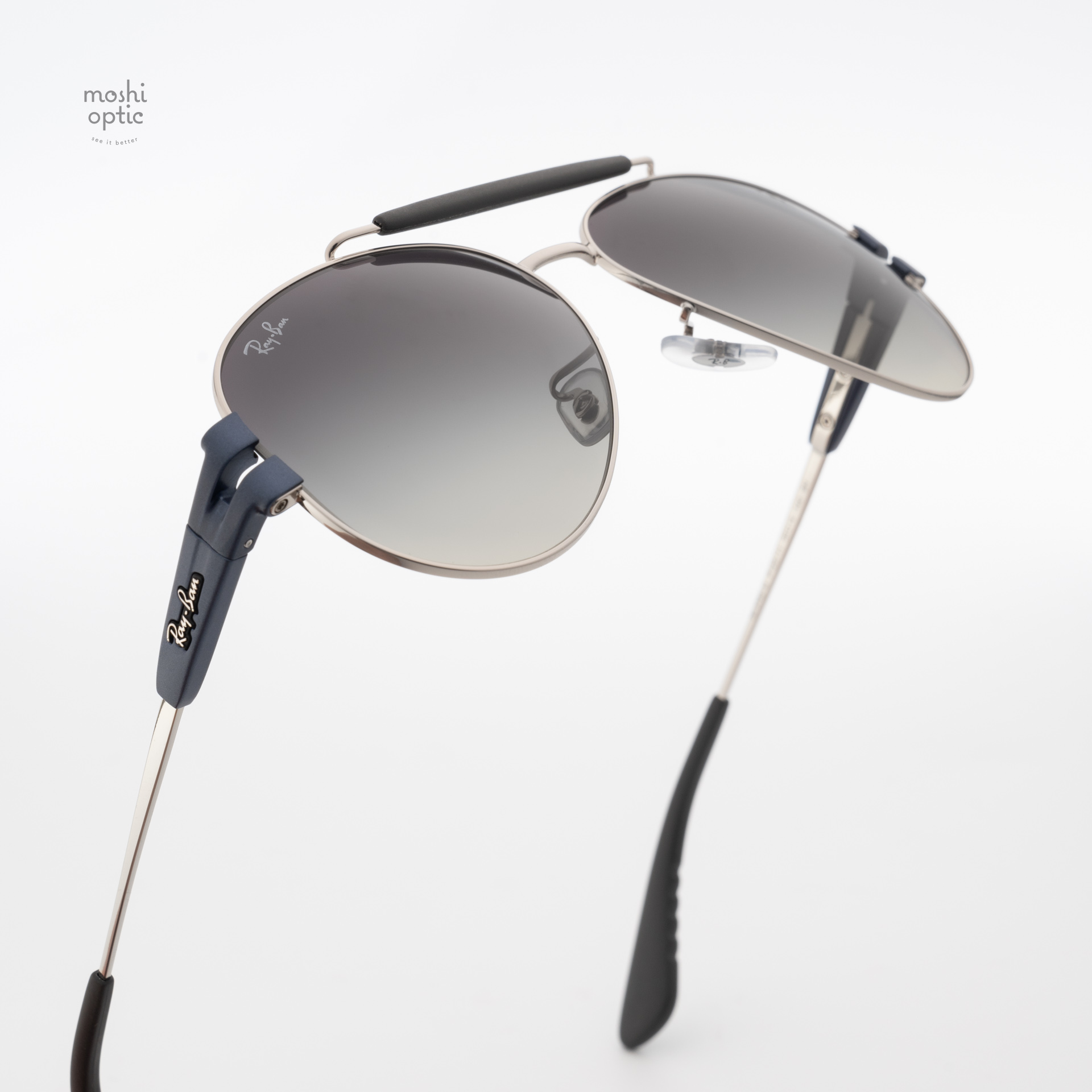 Ray-Ban RB3762M F12311 Polished Silver