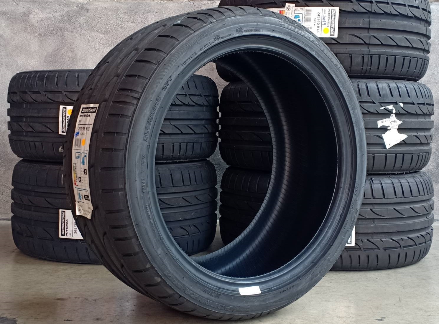 ยางใหม่ BRIDGESTONE POTENZA S001 265/35-18 ราคาพิเศษ