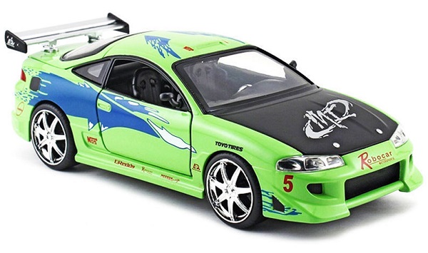 พรีออเดอร์ Jada โมเดลรถ โมเดลรถยนต์ ฟาส "Fast" Mitsubishi Eclipse สเกล 1:24