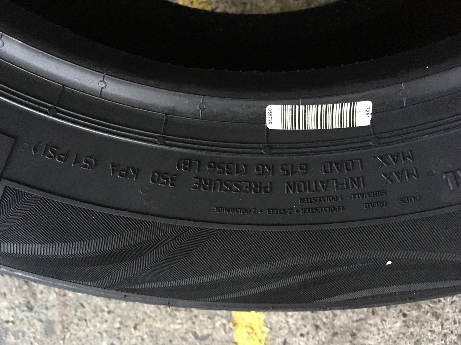 CONTINENTAL CONTACT CC6 205/60-15 เส้น 2250 ปกติ3000 ปี18