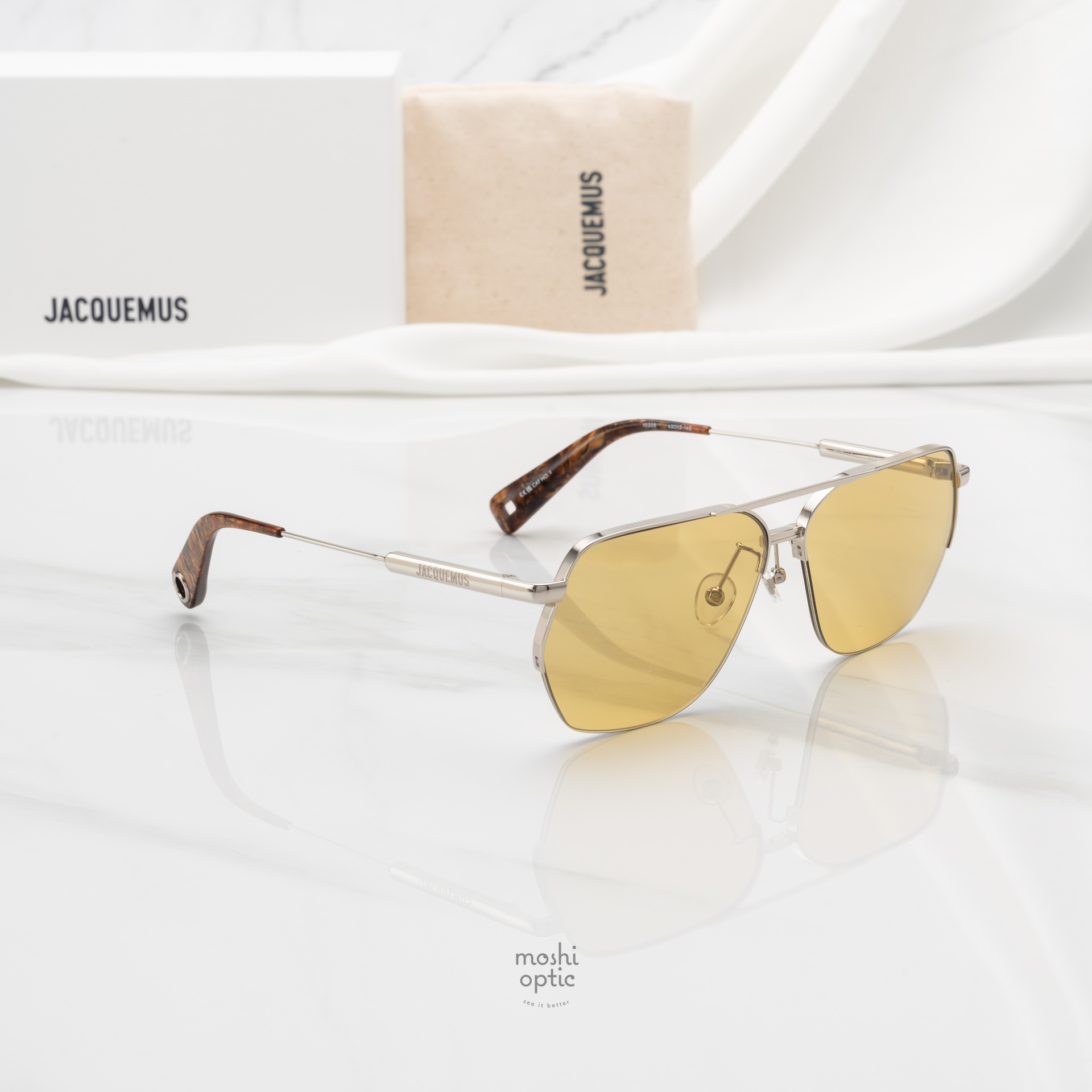 แว่นกันแดด JACQUEMUS AVIADOR JAC67 C3