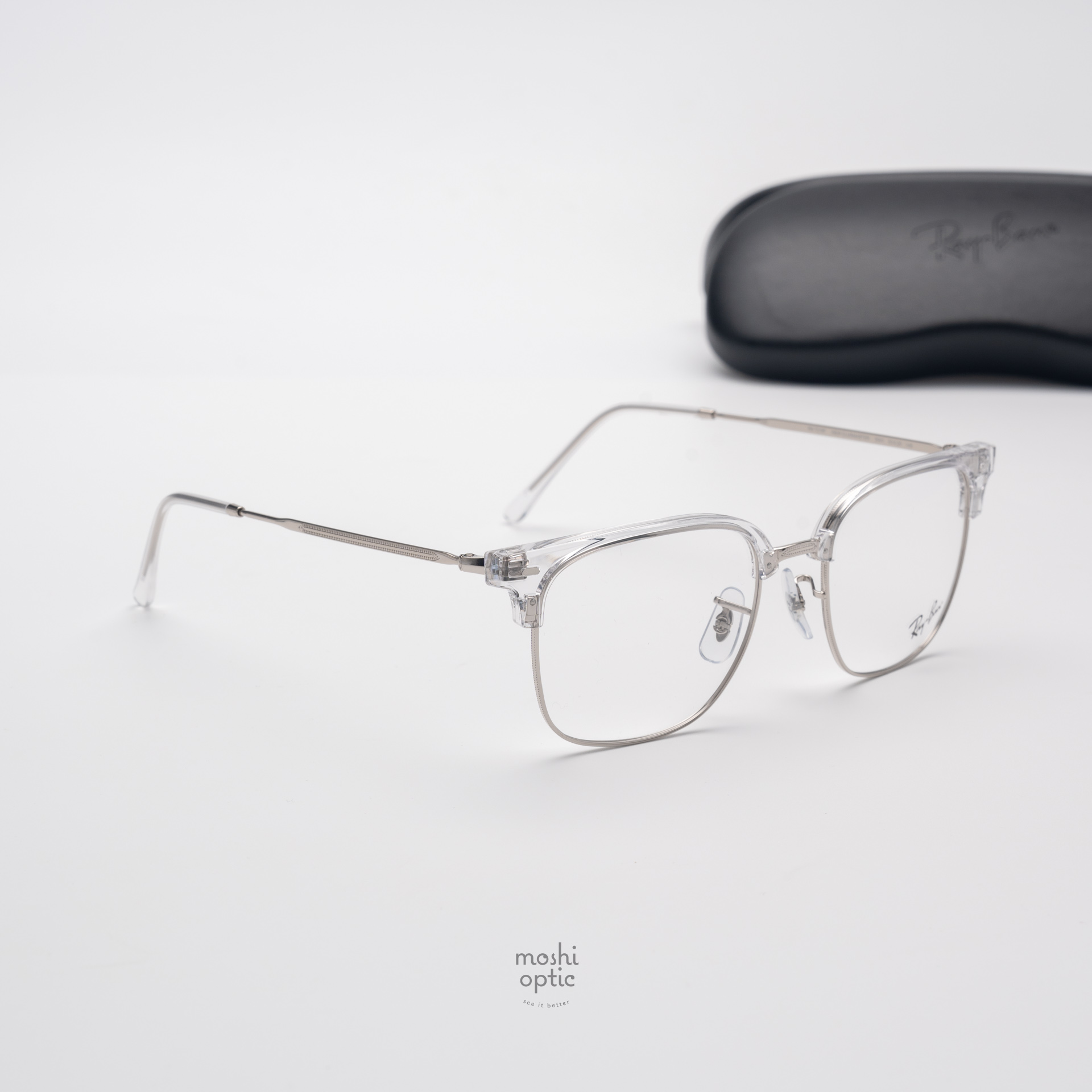 Ray-Ban RX7216F 2001 Transparent on Silver