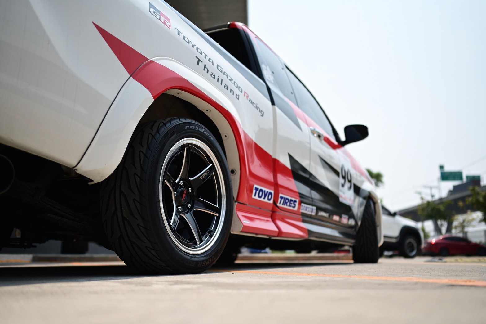 ล้อแท้ TRD LENSO ขอบ17 สำหรับกะบะ