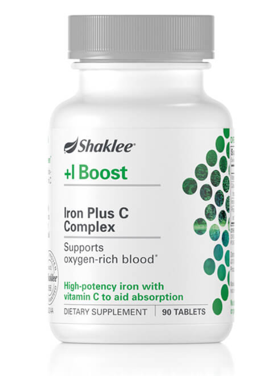 (พร้อมส่งในไทย) ป้องกันเลือดหนืด สร้างเม็ดเลือด Iron Plus C Complex 90 เม็ด — ธาตุเหล็กและวิตามินซีสูง