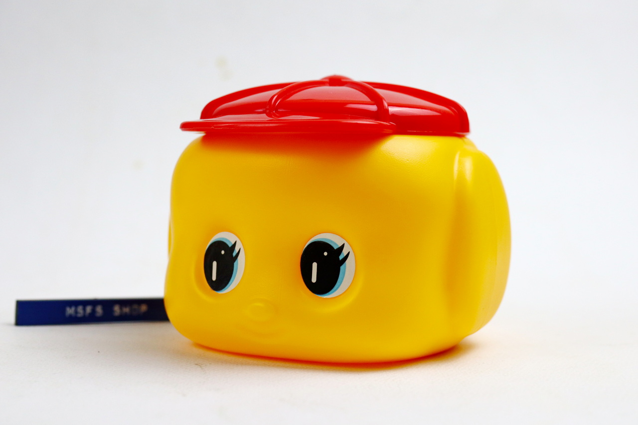 [มือสอง] กระปุกกาวรูปสัตว์ Fueki-kun สีเหลือง ขนาดใหญ่ [Glue Fueki Stationery]