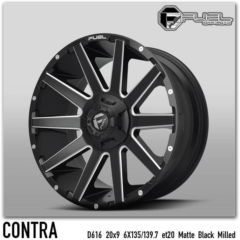 ล้อแม็ก USA. แท้ FUEL CONTRA D616 20x9 6x135/6x139.7 ET+20 ราคาพิเศษ