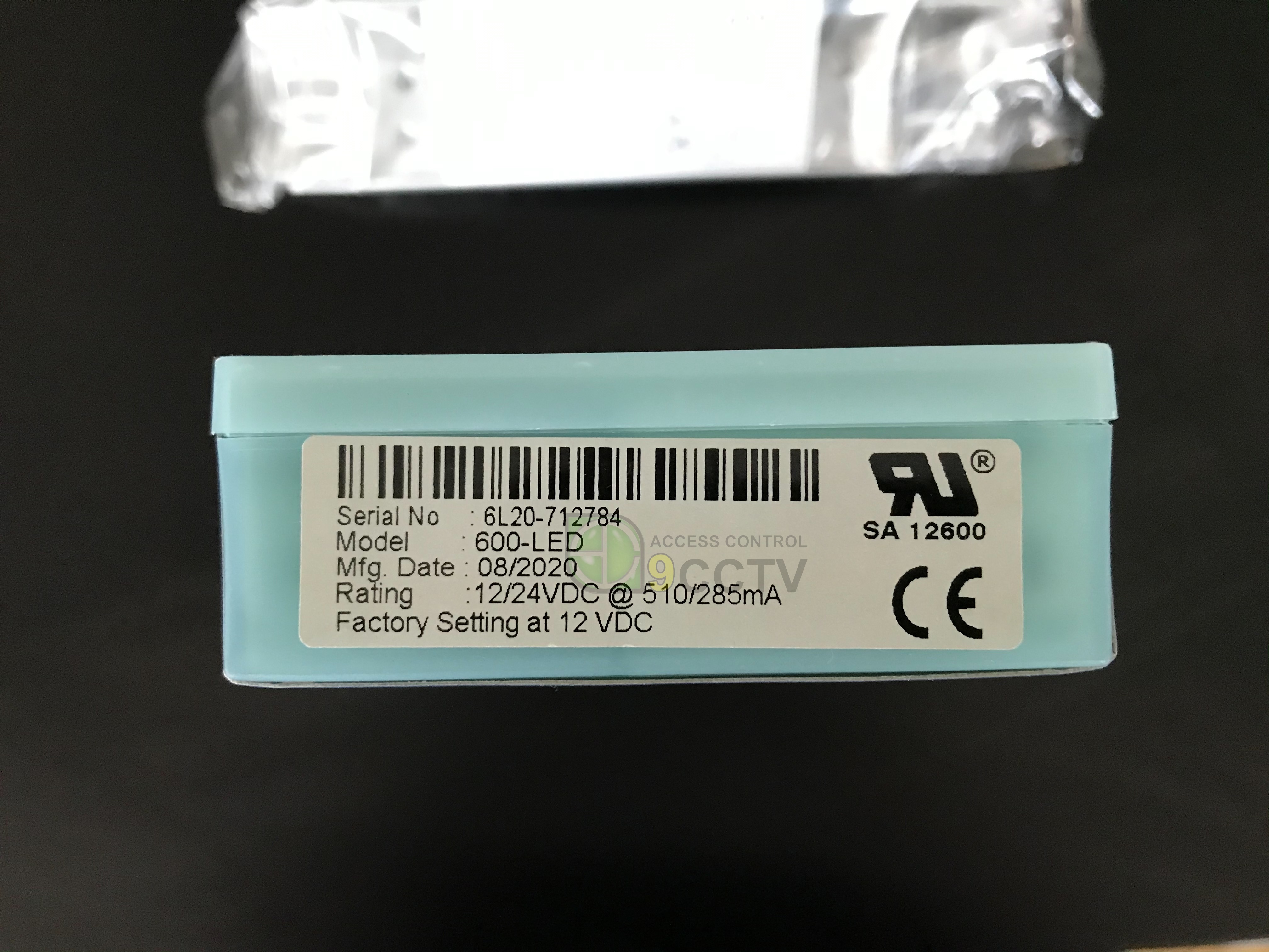 Magnetic lock 600 lbs. (มี LED แสดงสถานะ) + LZ Bracket ยี่ห้อ BEL