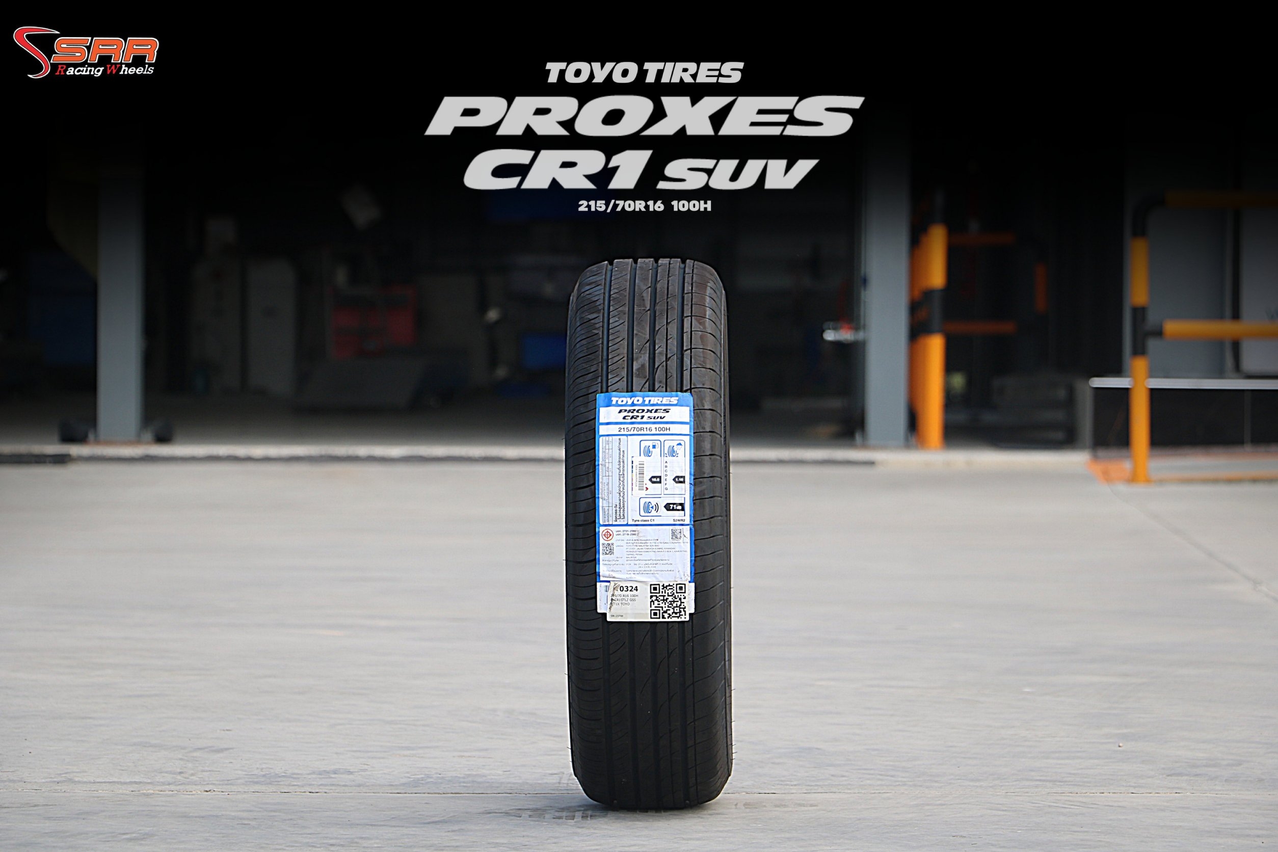 TOYO PROXES CR1 SUV ขนาด 215/70R16 ปี2024