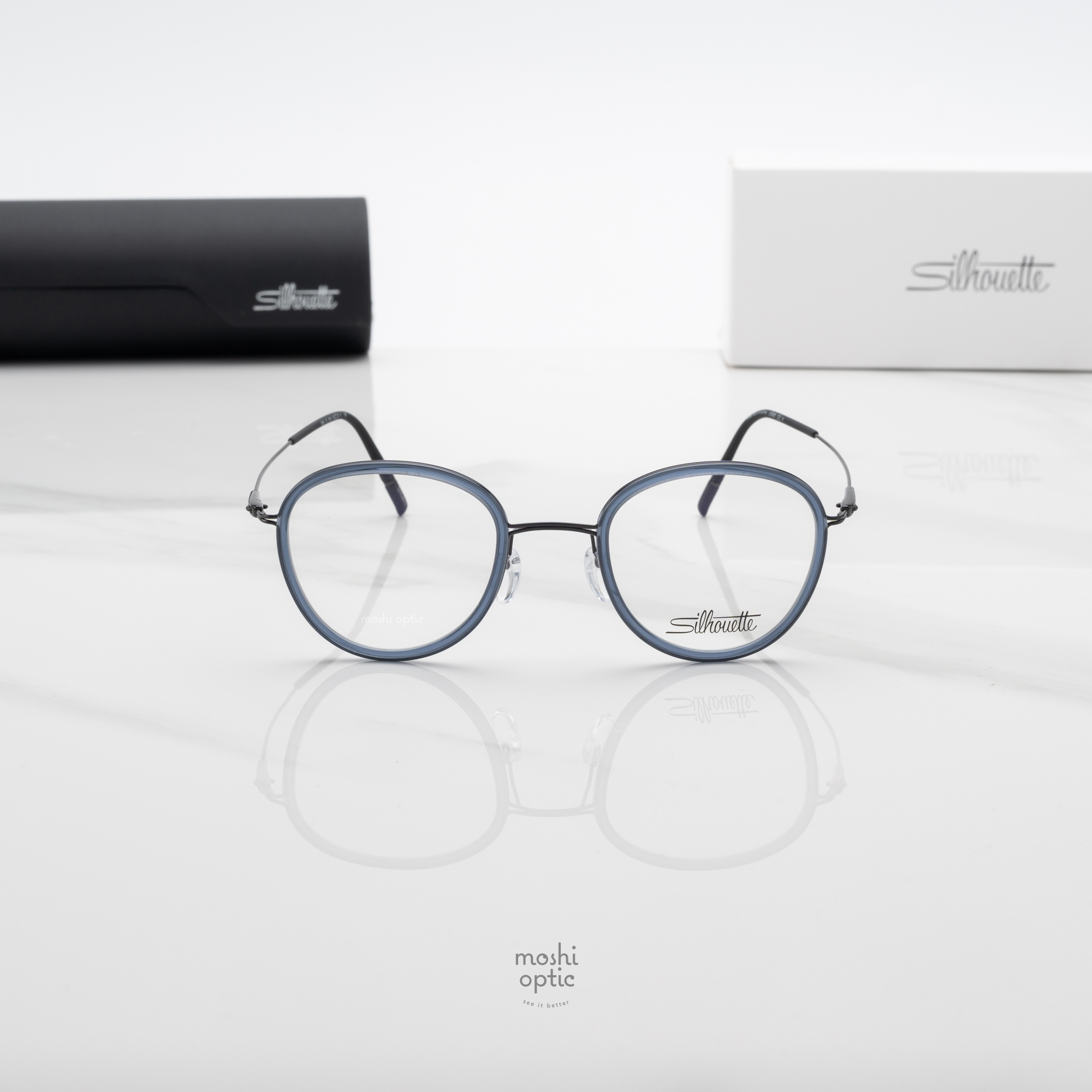 กรอบแว่น Silhouette Dynamics Colorwave Contour 5581 9141