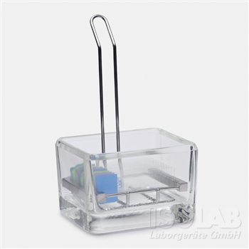 STAINING RACK STAINLESS STEEL 20 SLIDES - ISOLAB
