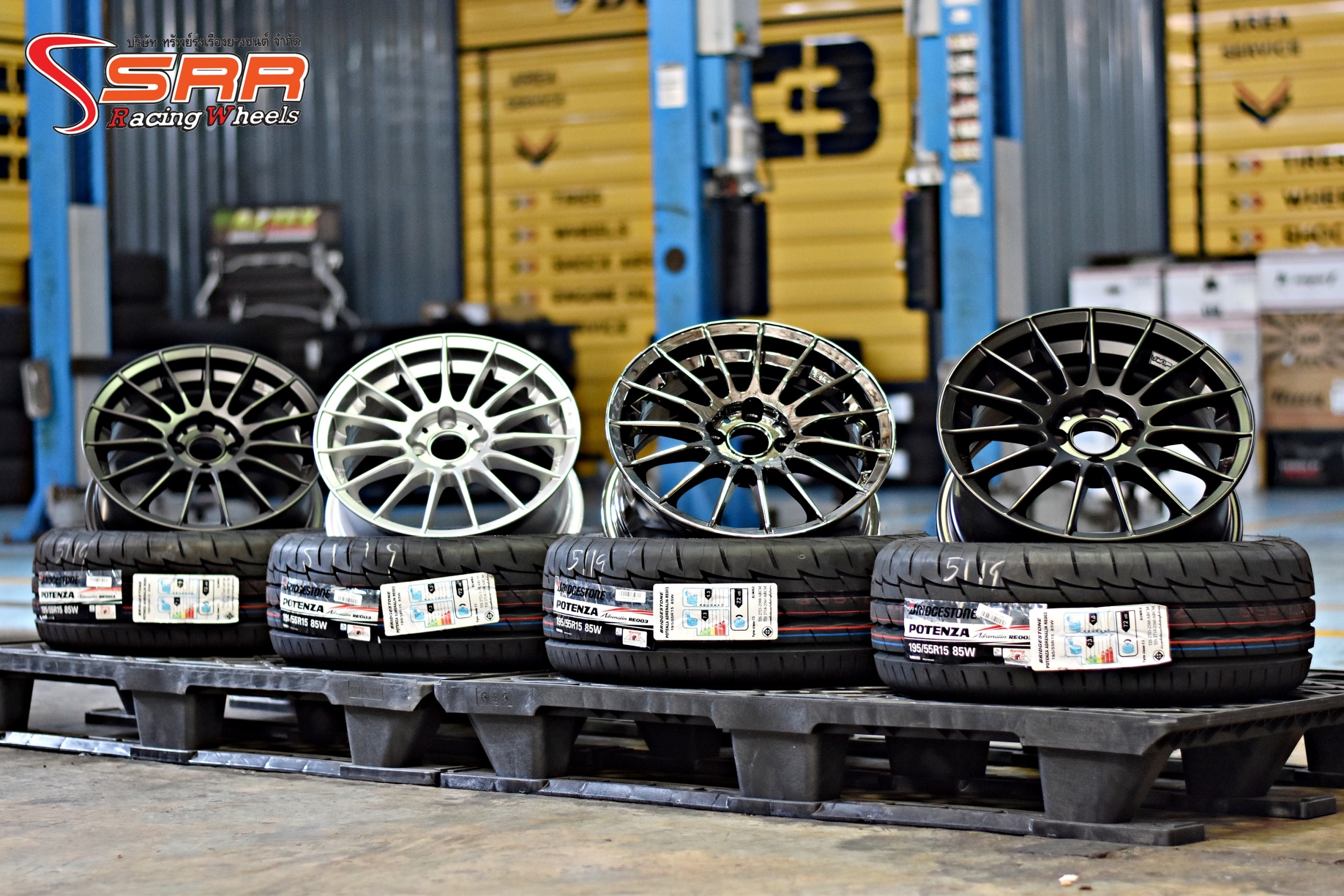 ENKEI-RS05FF (FLOWFORMINGล้อโคตเบาแข็งแรง) ขอบ15 กว้าง7 PCD4x100 offset+35