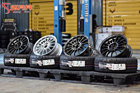 RS05RR FLOWFORMING สี LIMITED ขอบ15พร้อมยาง YOKOHAMA ผ่อนเดือนละ 2500 เท่านั้น