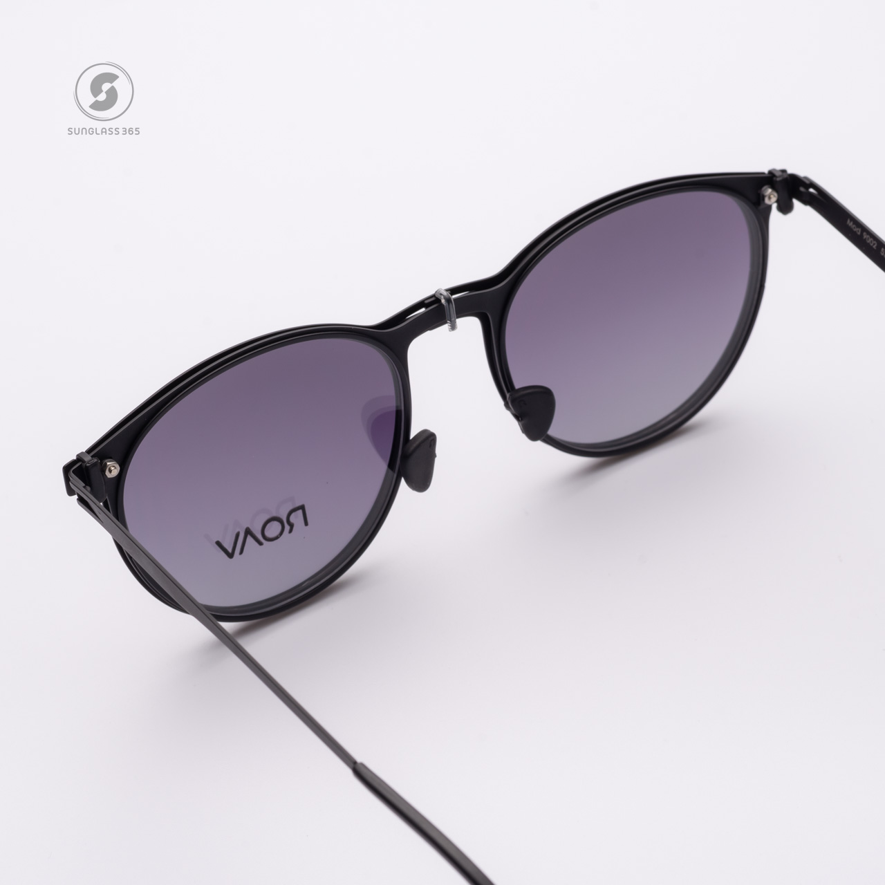 แว่นสายตา ROAV BOHEMIAN Matte Black/Black Temp