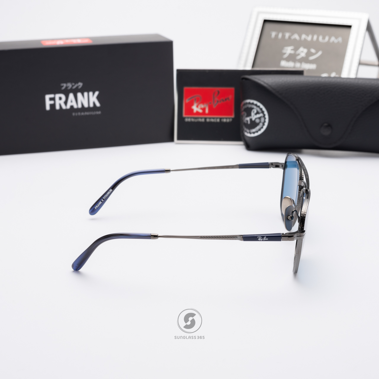 RayBan RB8258 3142S2 Frank ll Titanium Gunmetal