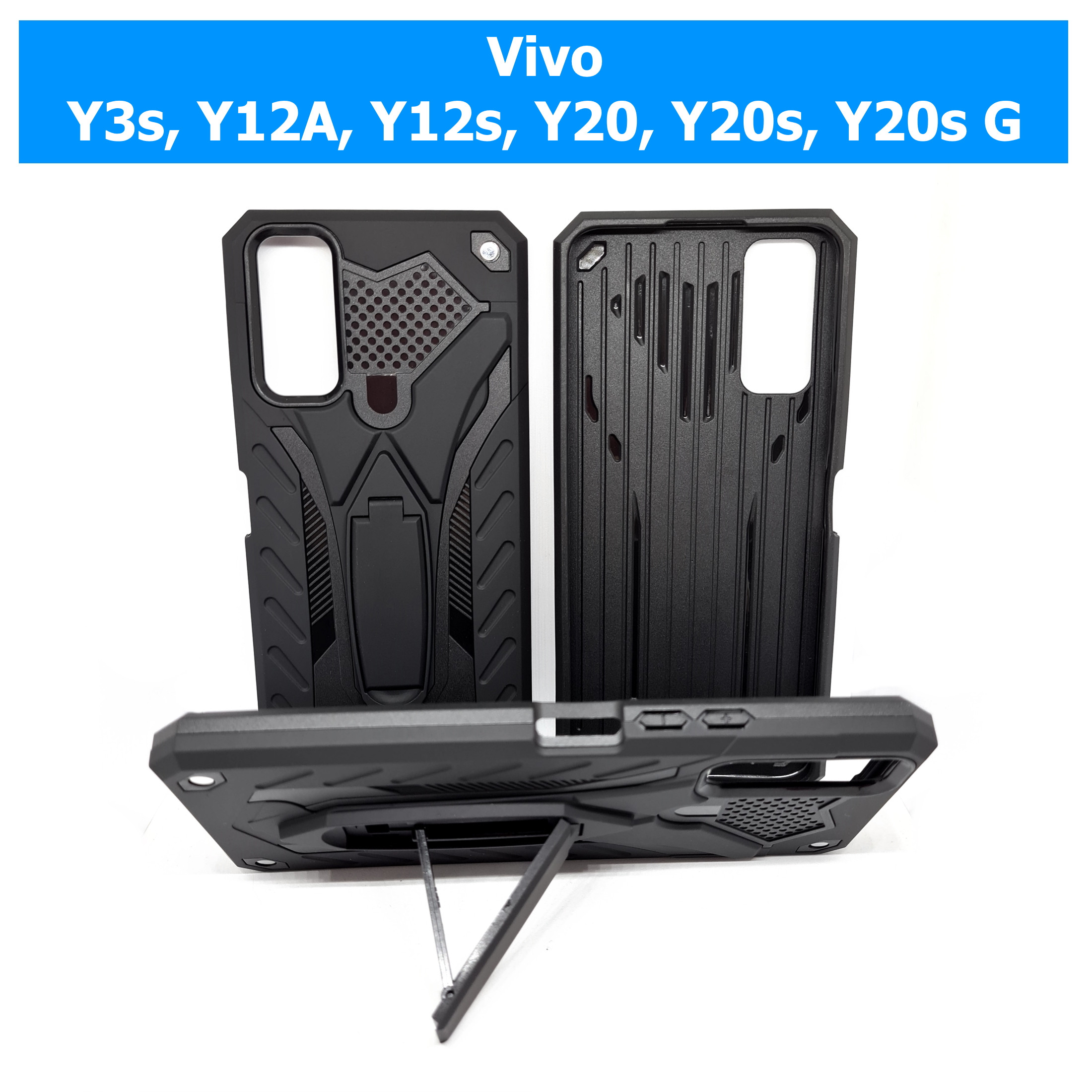 เคส Vivo Y3s, Y12A, Y12s, Y20, Y20s, Y20s G - เคสหุ่นยนต์ วีโว่ กันกระแทก วางตั้งได้