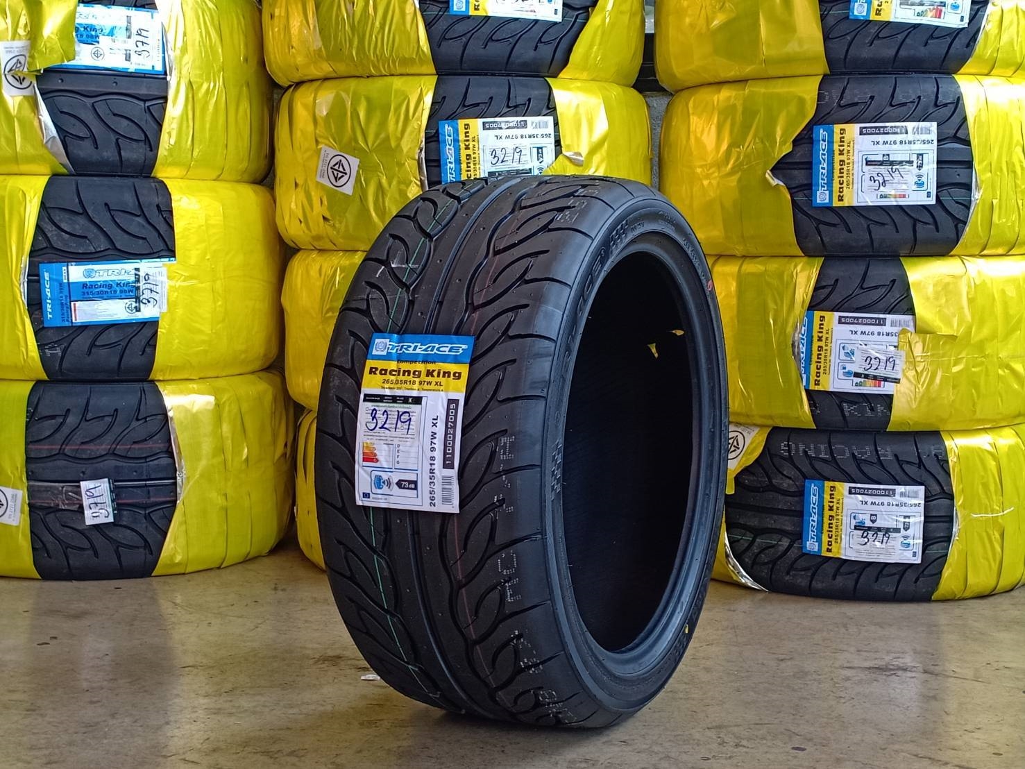 ยางซิ่ง ยากหน้ากว้าง TRI-ACE RACING KING 265/35R18 315/30R18 Y19