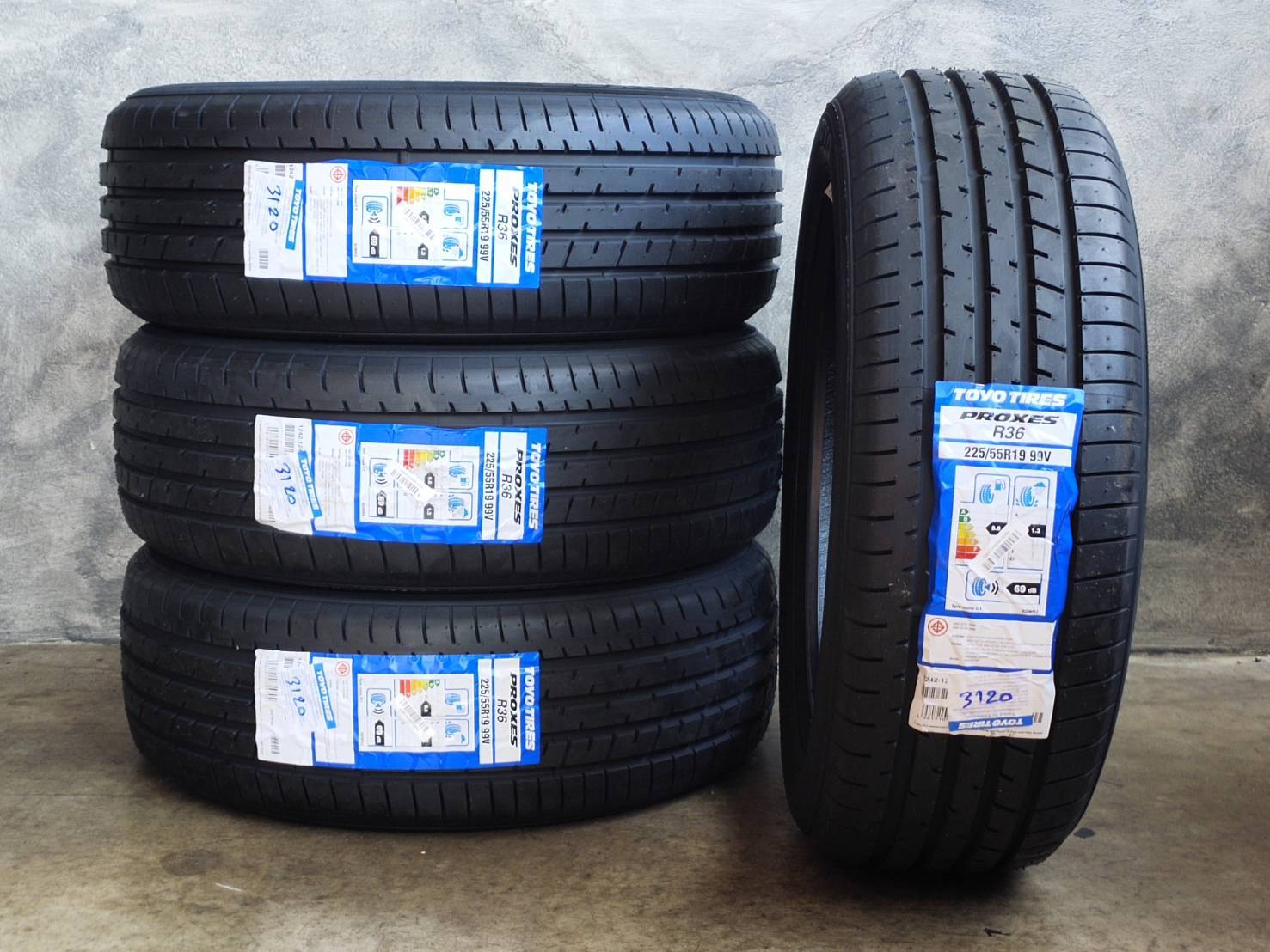 TOYO 225/55R19 99V R36 ใส่ MAZDA CX5