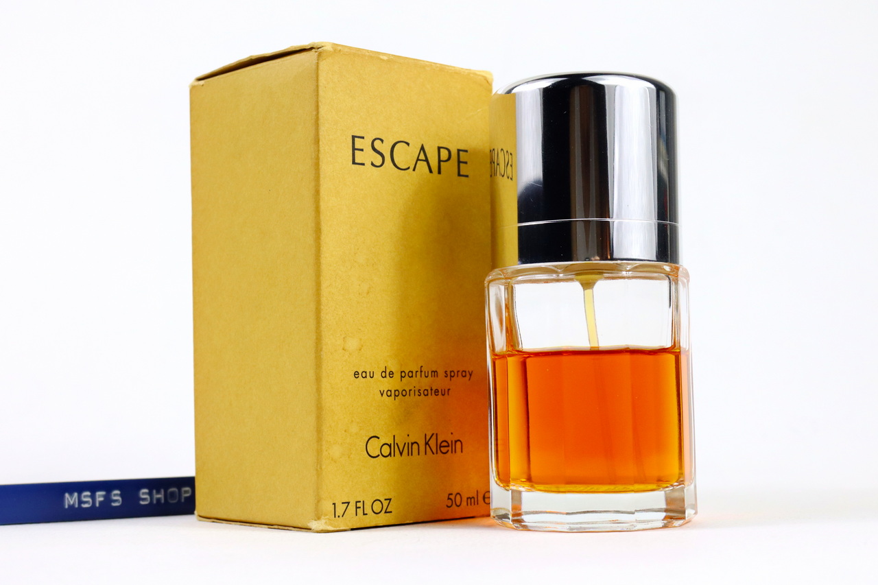 [Vintage] Calvin Klein ESCAPE EDP Spray 50ml หัวสเปรย์ - น้ำหอม Vintage