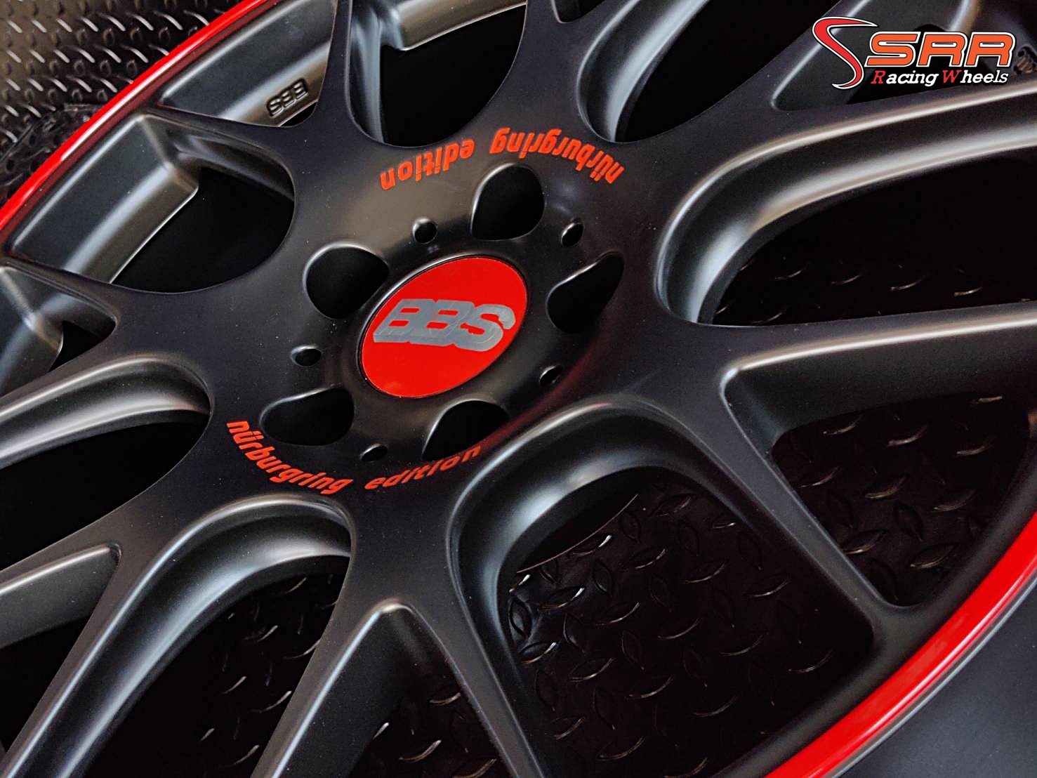 BBS CH-R NURBURGRING EDTION 19X8.5-9.5 5X114.3 5X120 BLACK (แท้)