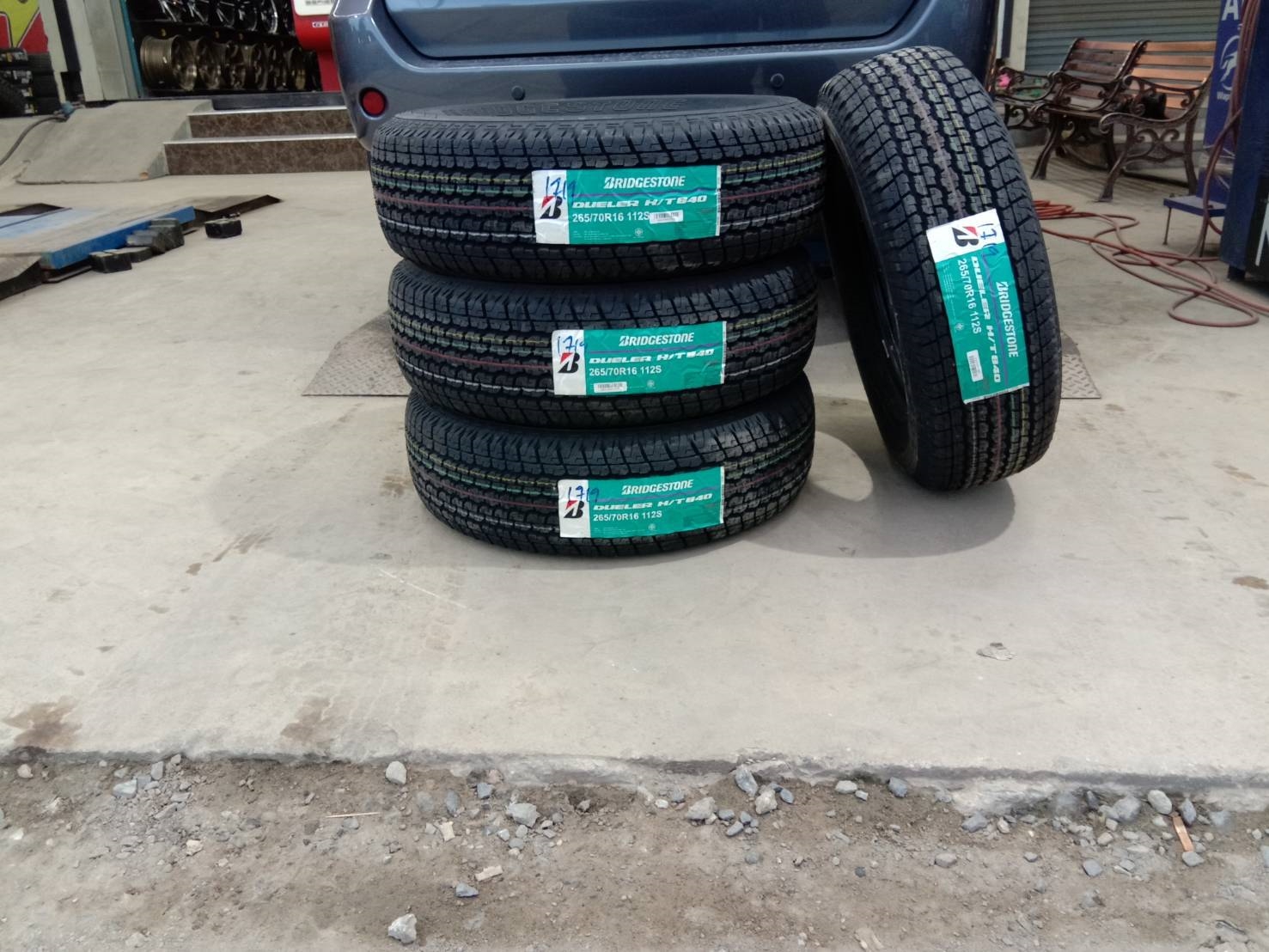 BRIDGESTONE HT840 265/70-16 ปี19 ราคาถูก