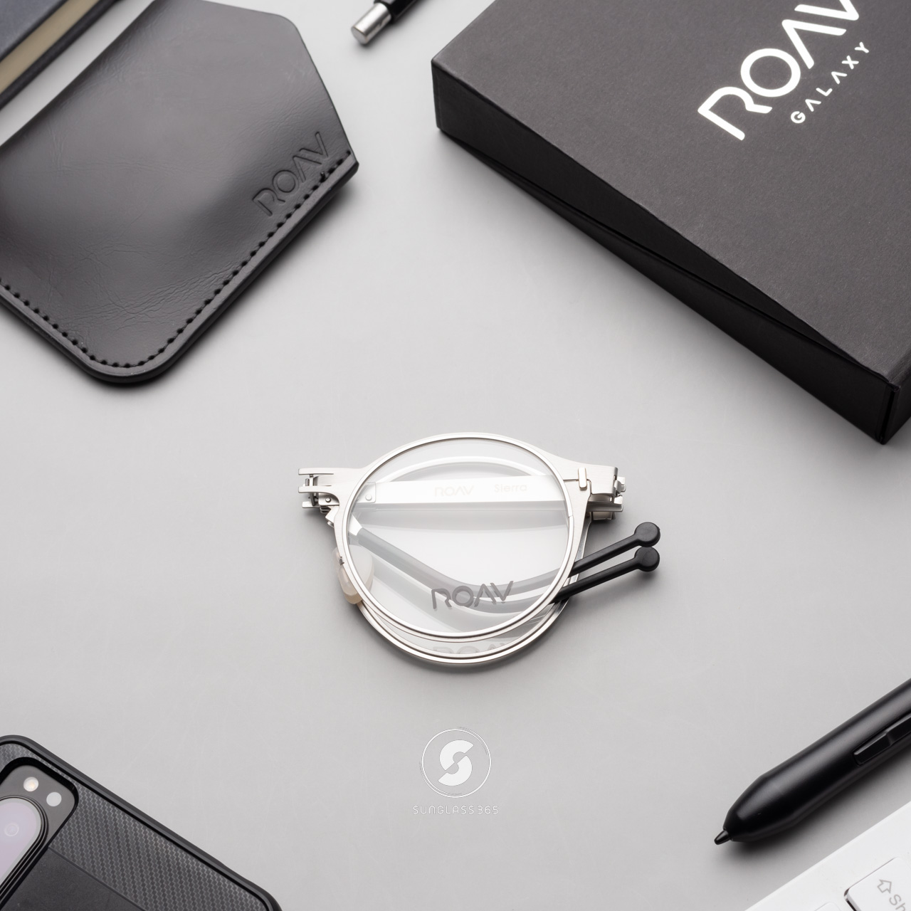 แว่นสายตา ROAV SIERRA 6013 Brush Silver