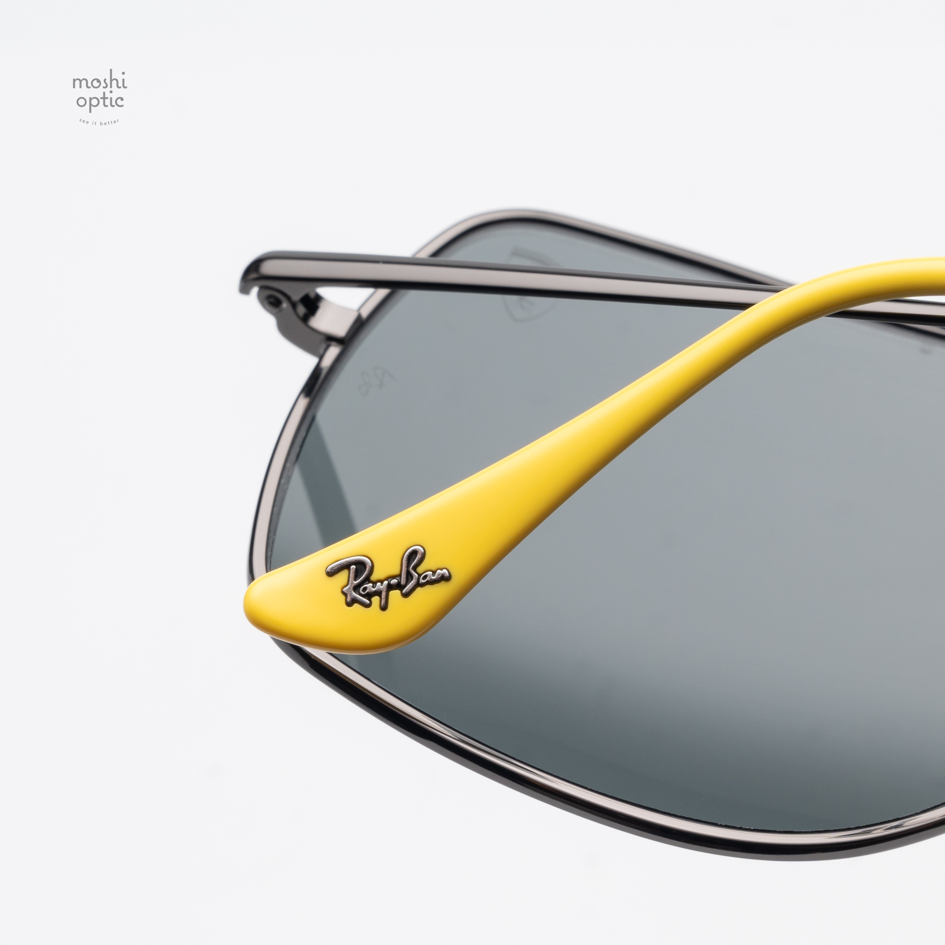 RayBan RB3697M Wings II Ferrari Collection F03087 Gunemtal