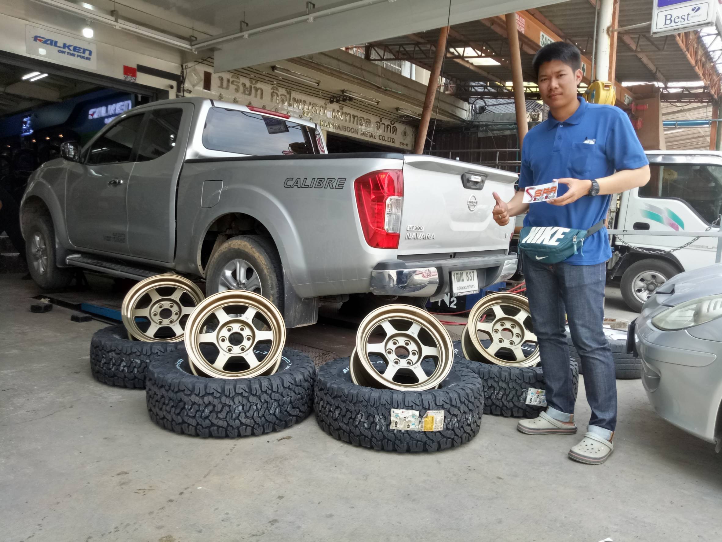 ล้อใหม่ TE37X ขอบ16 ใส่ นาวาร่า