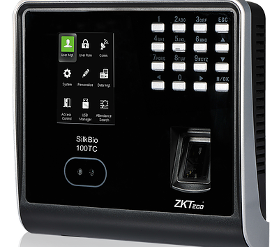 เครื่องสแกนใบหน้า ยี่ห้อ ZK Teco รุ่น SilkBio-100TC Access Control