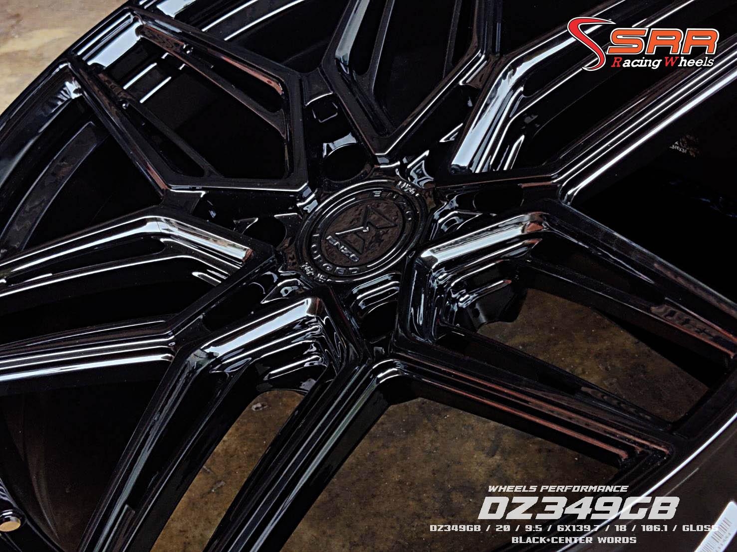 DZ349GB : ENZO 20x9.5 6H139.7 18 106.1 ดำเงา