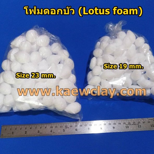 โฟมดอกบัว(Lotus foam)