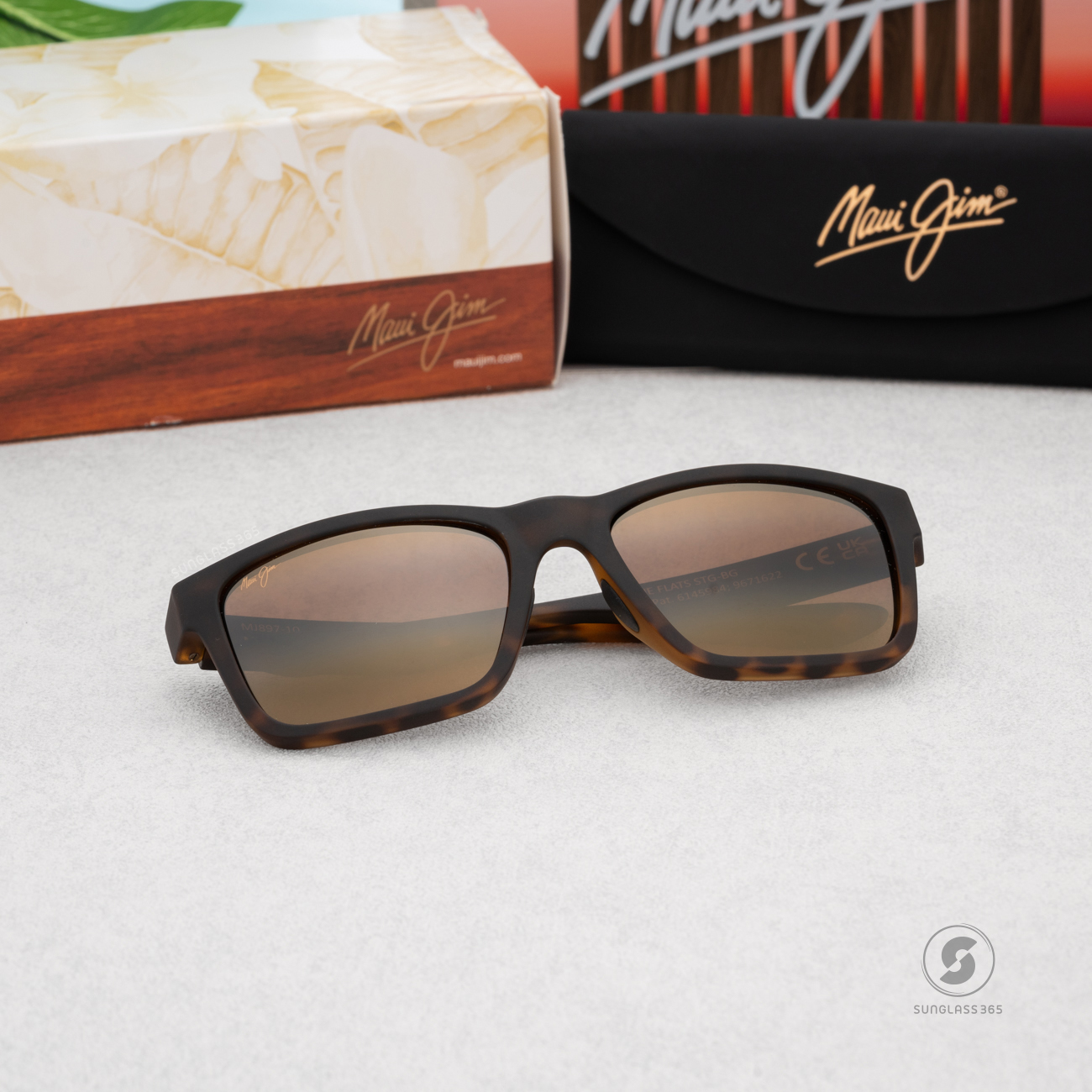แว่นกันแดด Maui Jim The Flats MJ H897 10 HCL Bronze