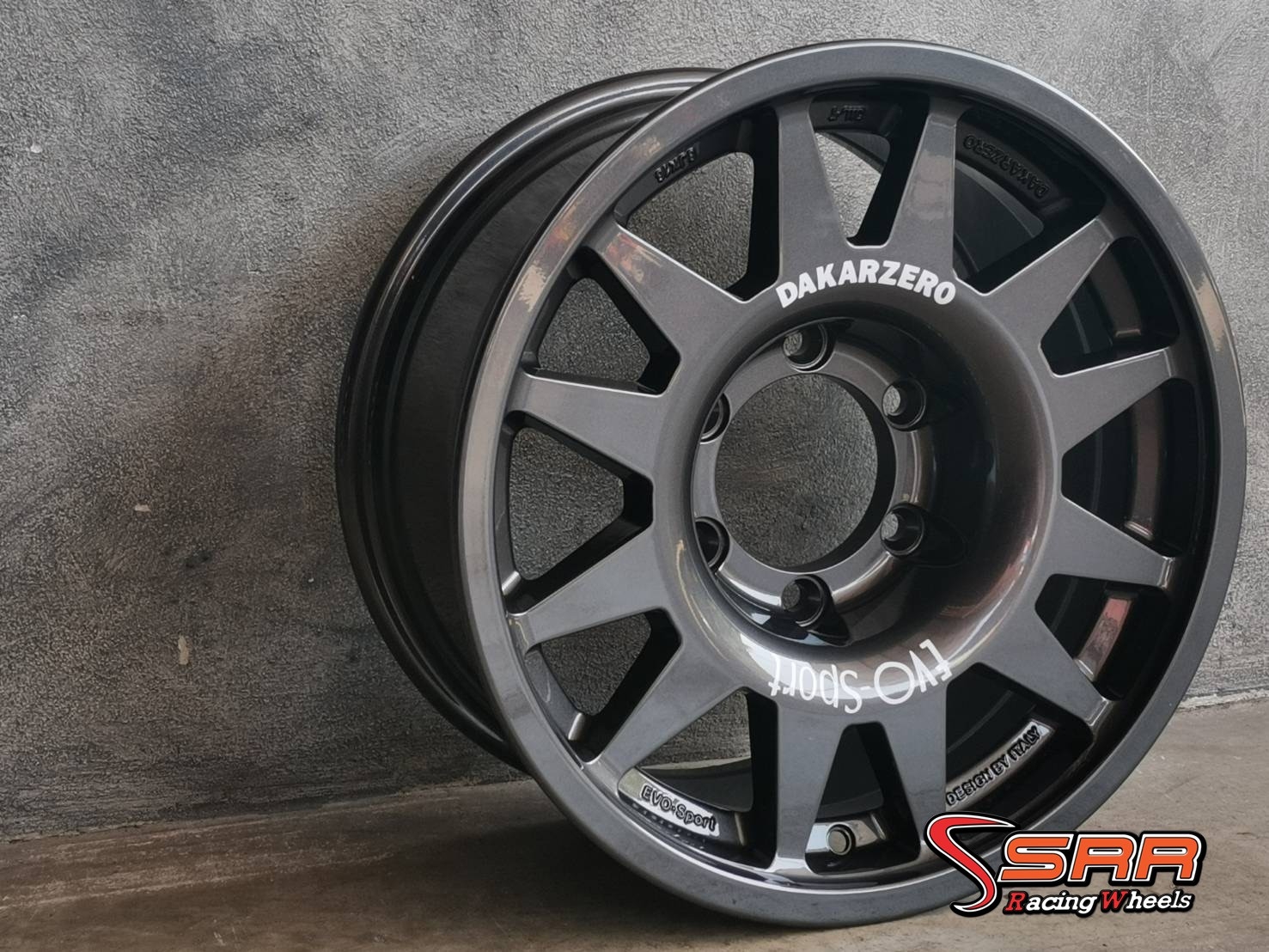 LTC : EVO362 16X8 6X139.7 10 106.1 GREY-D4(กันเมทัล)