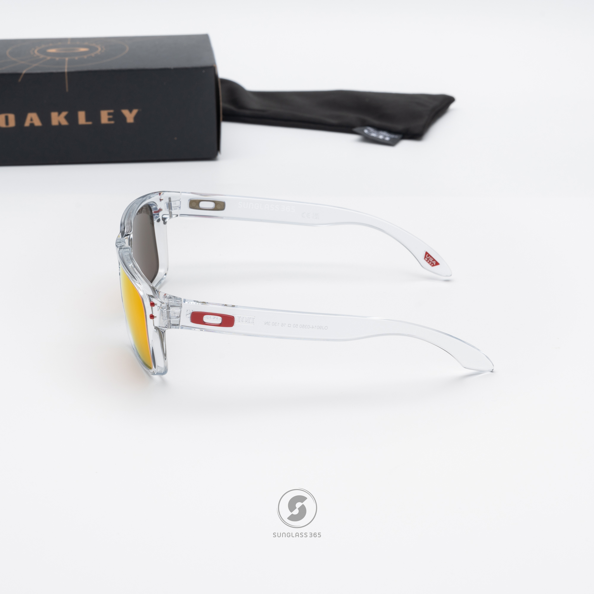 Oakley Holbrook XXS OJ9014-03 Clear Prizm Ruby