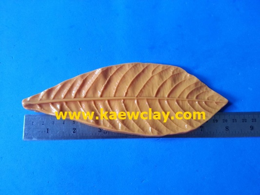 พิมพ์อัดลายเรซินใบพุดซ้อน,การ์ดิเนีย(Veiners resin Gardenia leaves)