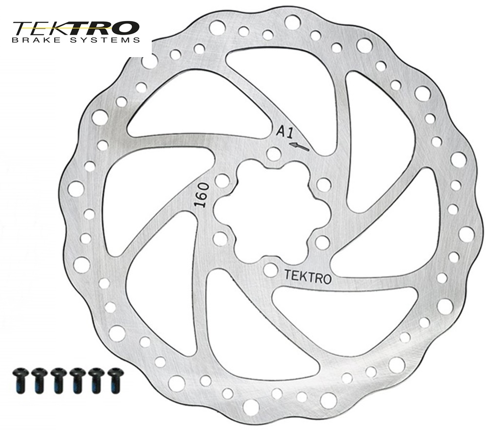 Tektro ใบดิส แบบน๊อต ขนาด 160mm