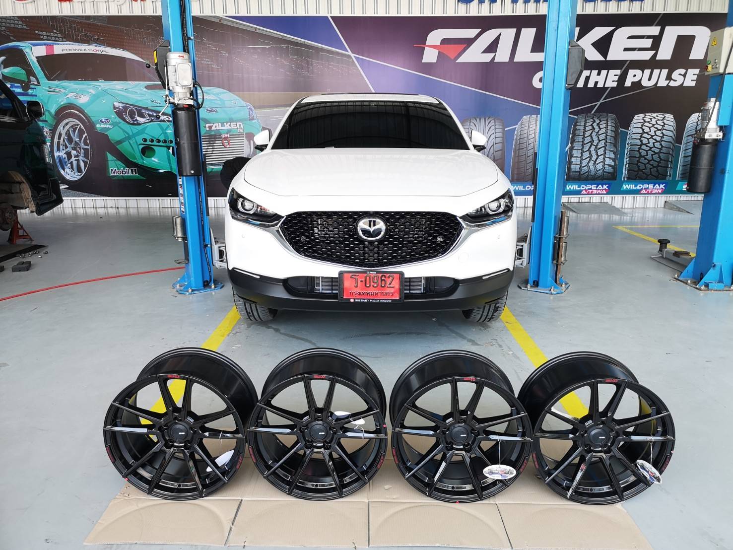 ล้อแท้ ENKEI SC47 ขอบ18 ใส่ MAZDA CX30 ตัวใหม่ราคาถูก