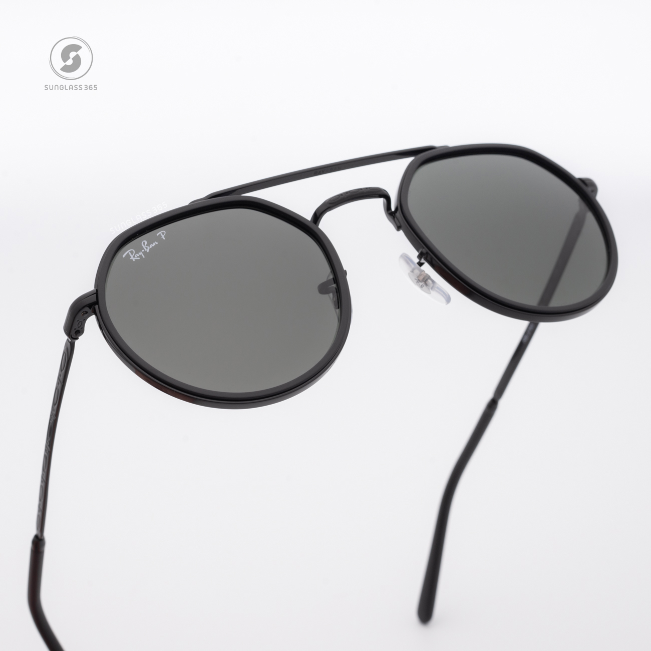 Ray Ban RB3765 002/58 Black Green Polarized